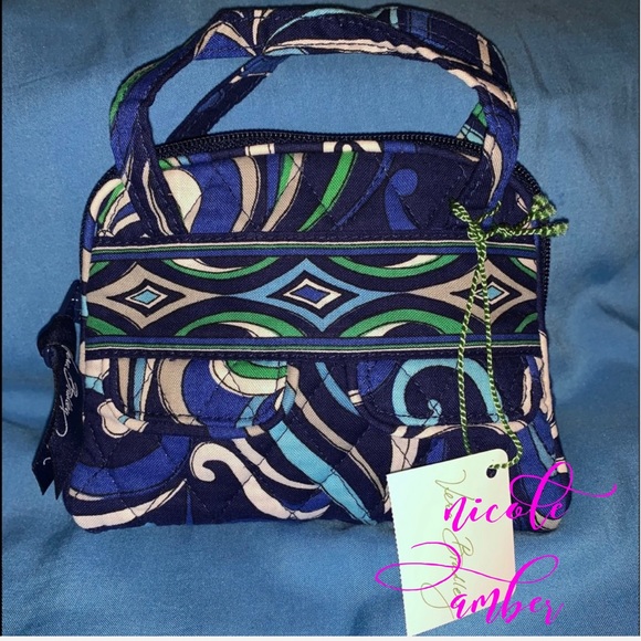 Vera Bradley Handbags - Vera Bradley Mediterranean Audrey Mini Bag NEW